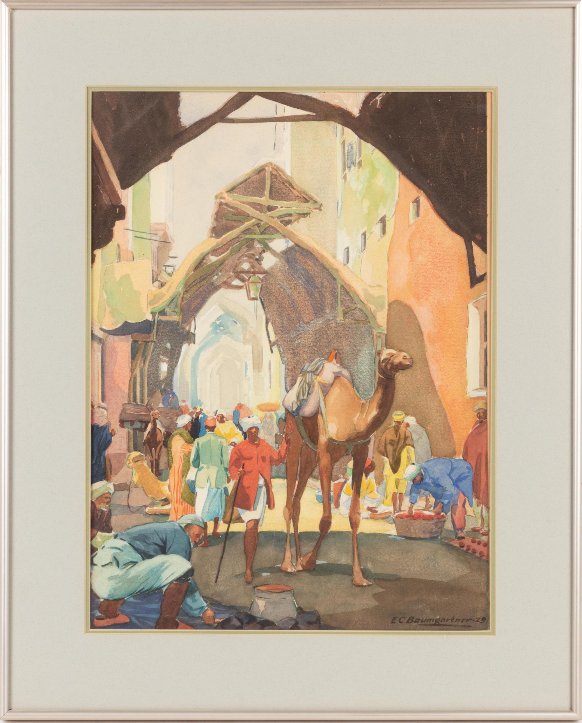 Two Works Depicting Camels