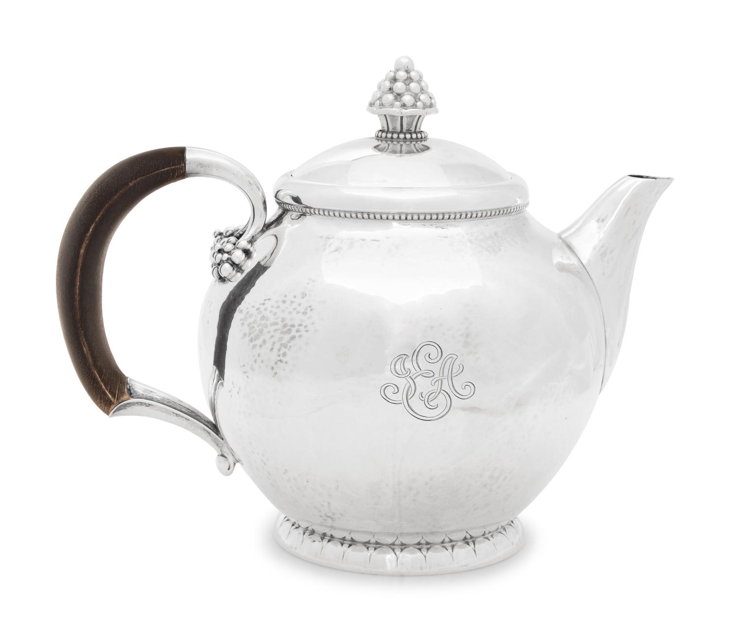 A Georg Jensen Silver Teapot
