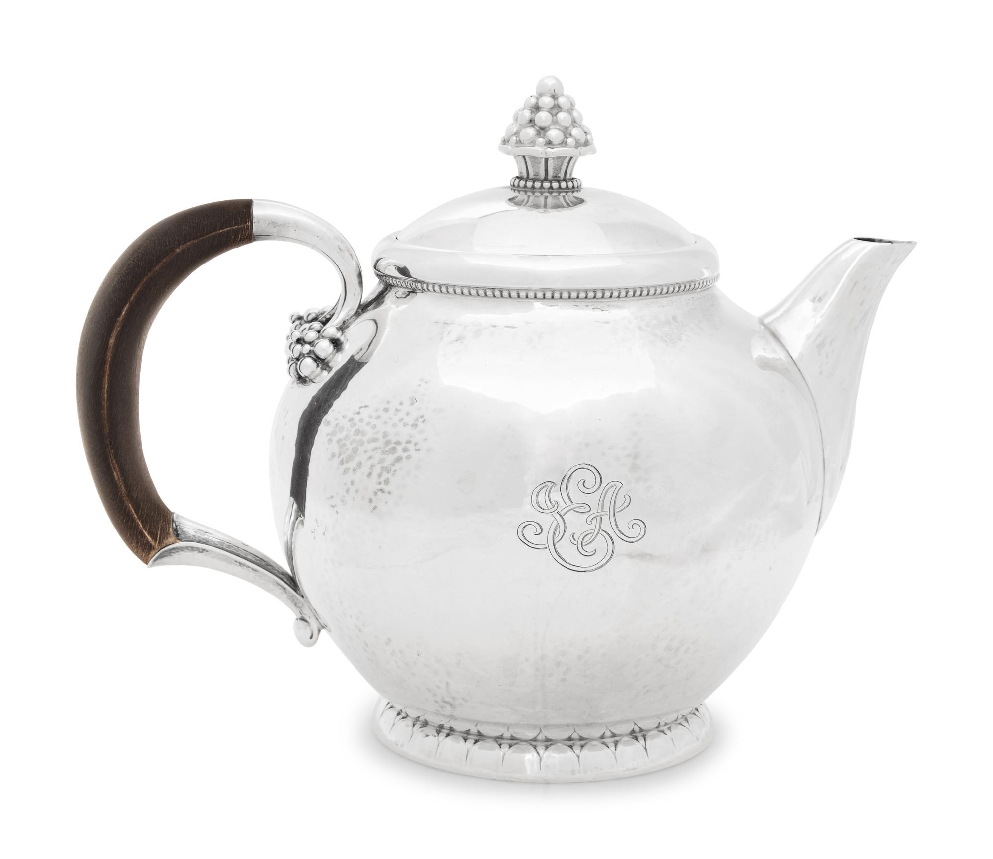 A Georg Jensen Silver Teapot