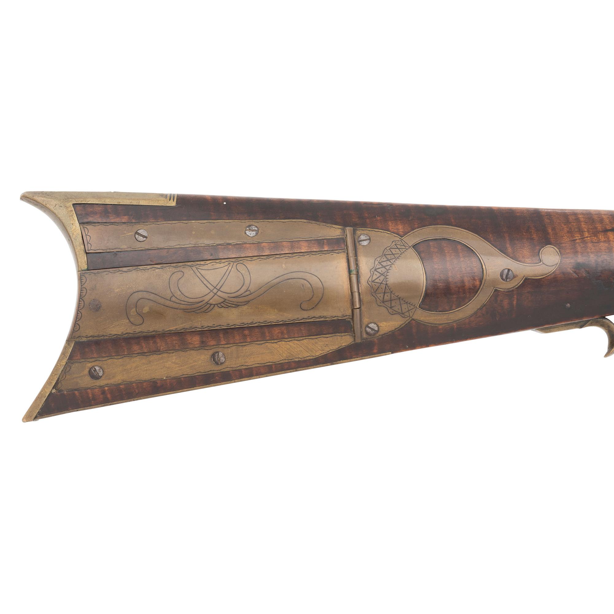Bedford County Pennsylvania Style Full Stock Percussion Rifle