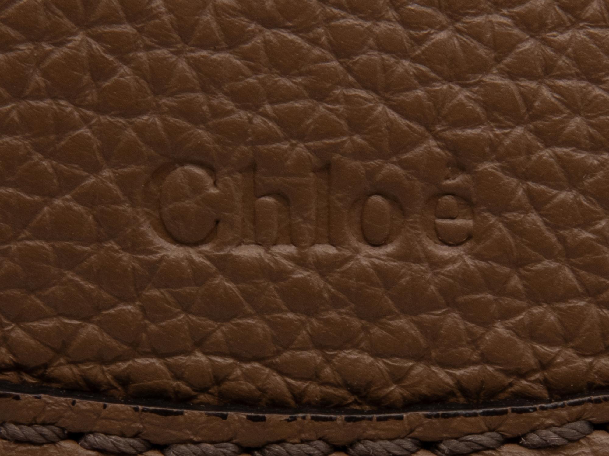 Tan Marcie Saddle Bag by Chloé