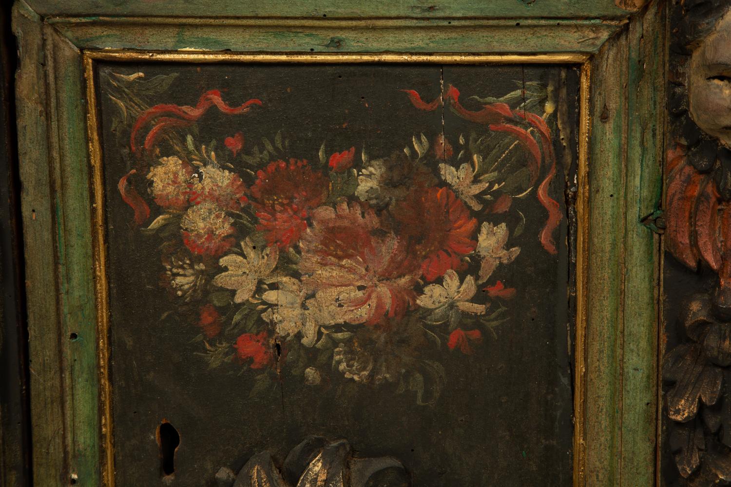 An Italian Neoclassical Style Painted Bookcase — 19TH CENTURY