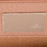 Fendi, Monogram Jacquard & ink Leather Handbag