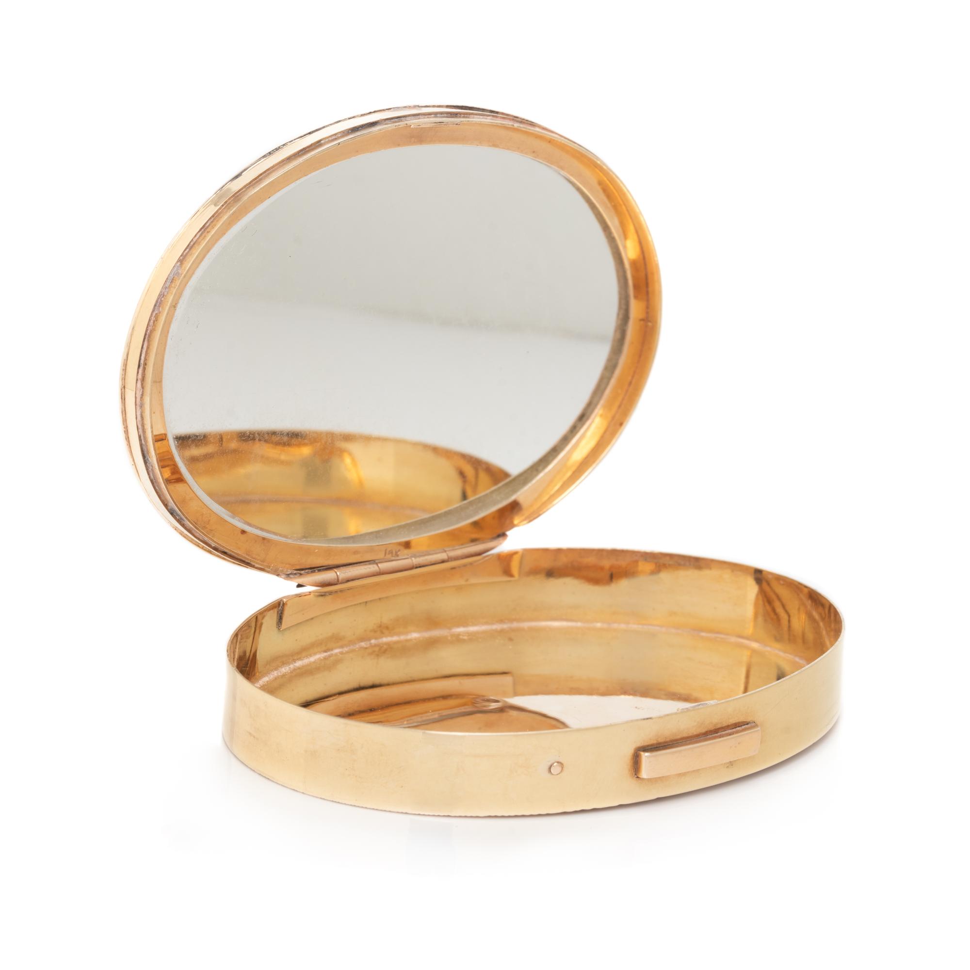 YELLOW GOLD COMPACT