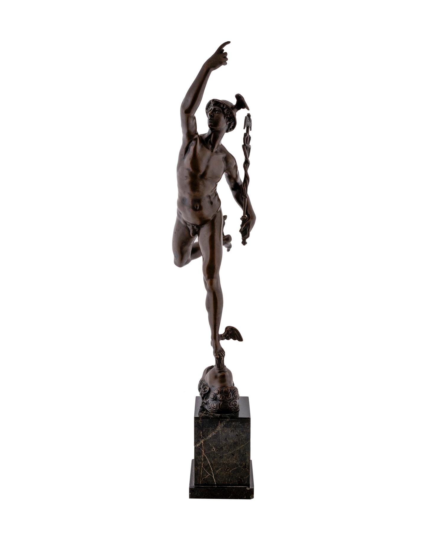 A Bronze Model of Mercury after Giambologna — 19TH CENTURY