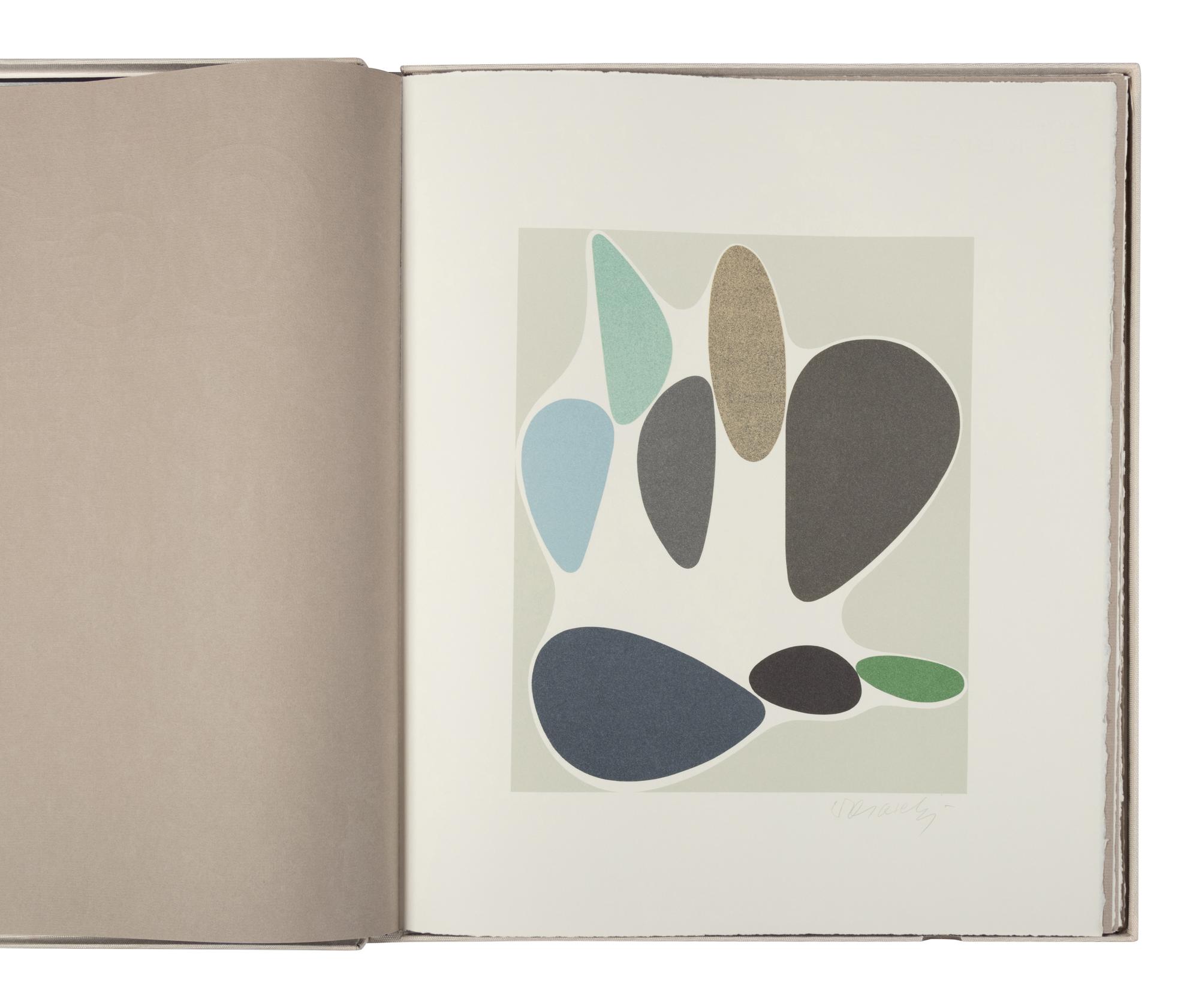 Octal (bound portfolio of 9 prints with poems by Michel Butor)