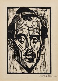 Max Pechstein, (German, 1881-1955), Bildnis Dr. Freudlich (Portrait of Dr. Freudlich), 1918