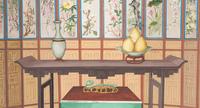 Two Export Drawings of Traditional Interior Design