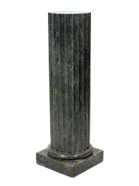 An Italian Faux-Marble Painted Pedestal