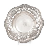 An American Silver Center Bowl