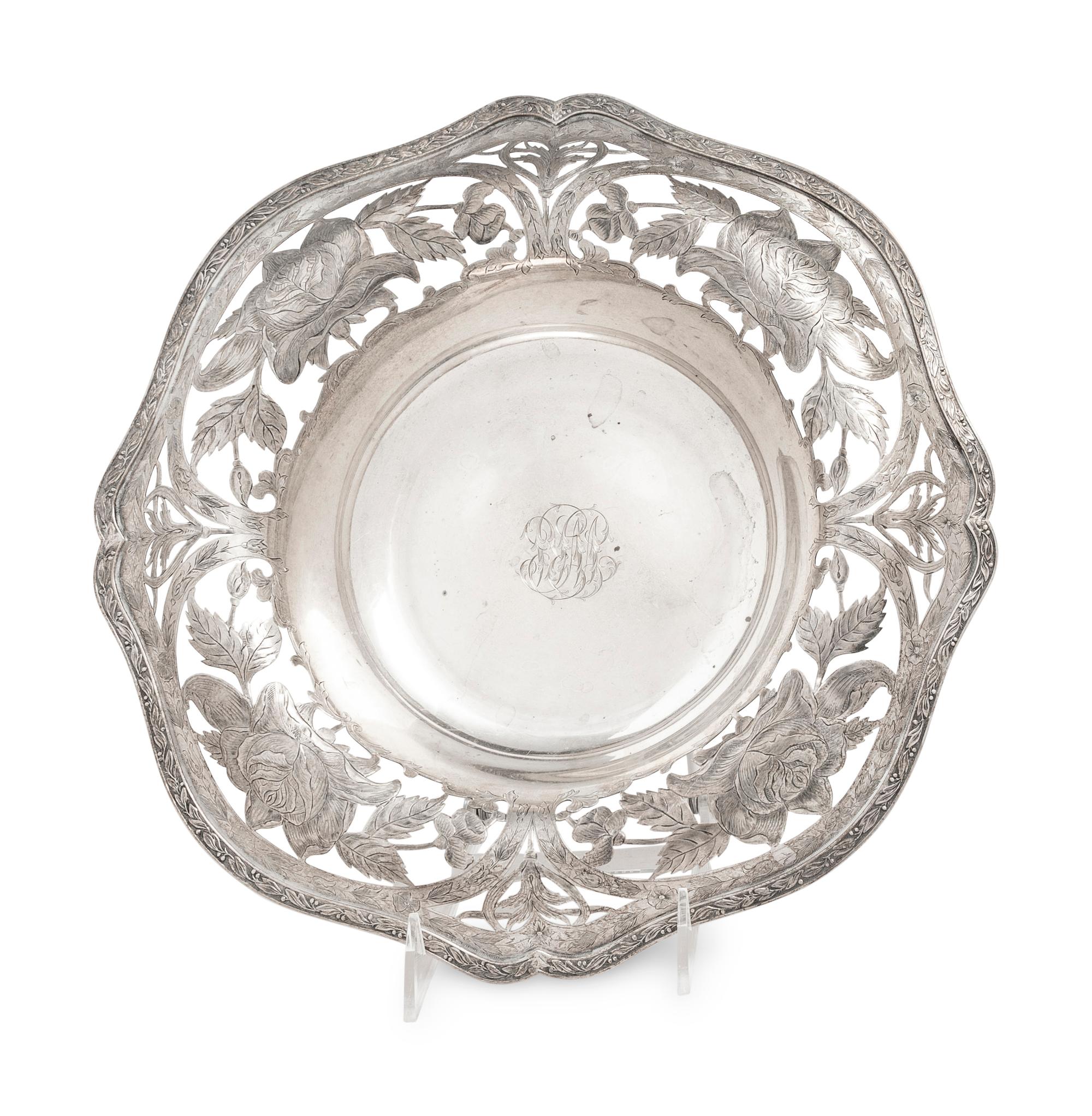 An American Silver Center Bowl