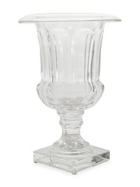 A Large Baccarat Campana Vase