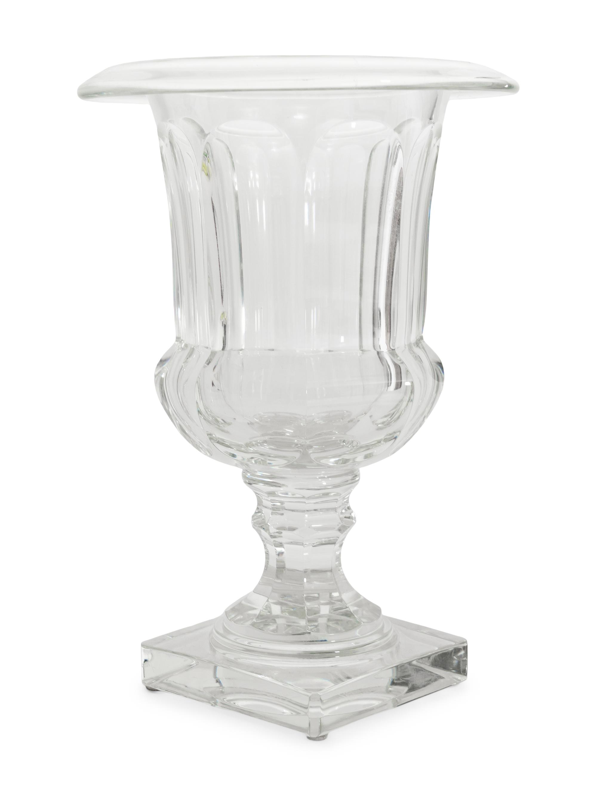 A Large Baccarat Campana Vase