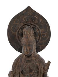 A Chinese Bronze Figure of Guanyin