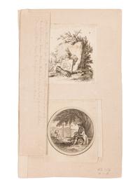 Johann Wilhelm Meil (German, 1733-1805); Two Untitled Etchings