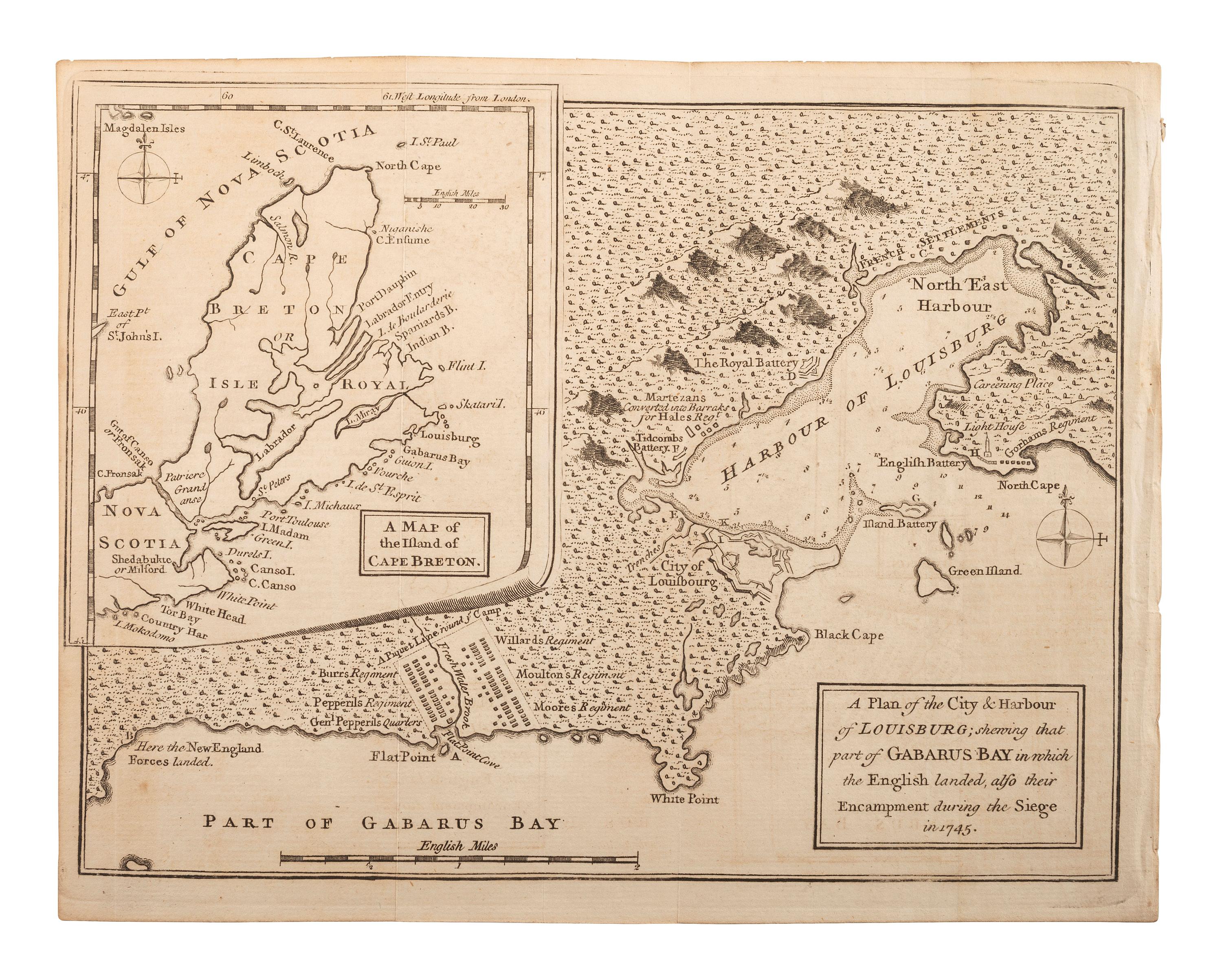 [REVOLUTIONARY WAR]. The Gentleman's Magazine . 7 issues, 1775.