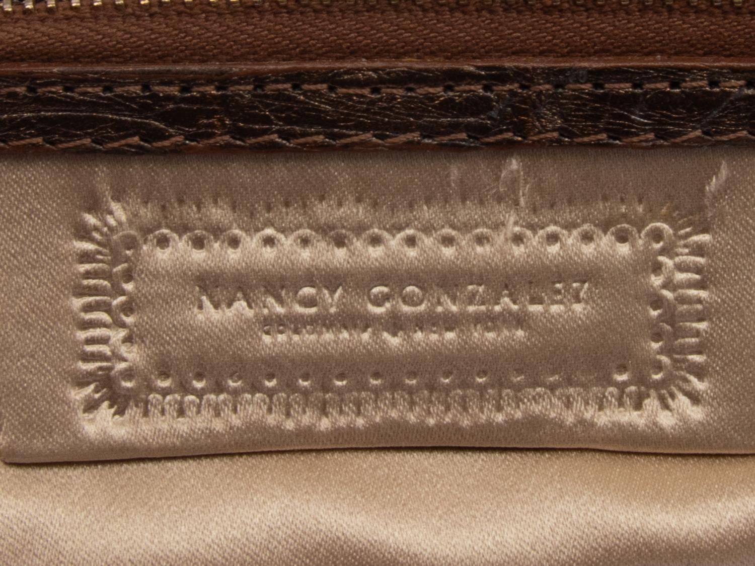 Two Nancy Gonzalez Exotic Skin Clutches