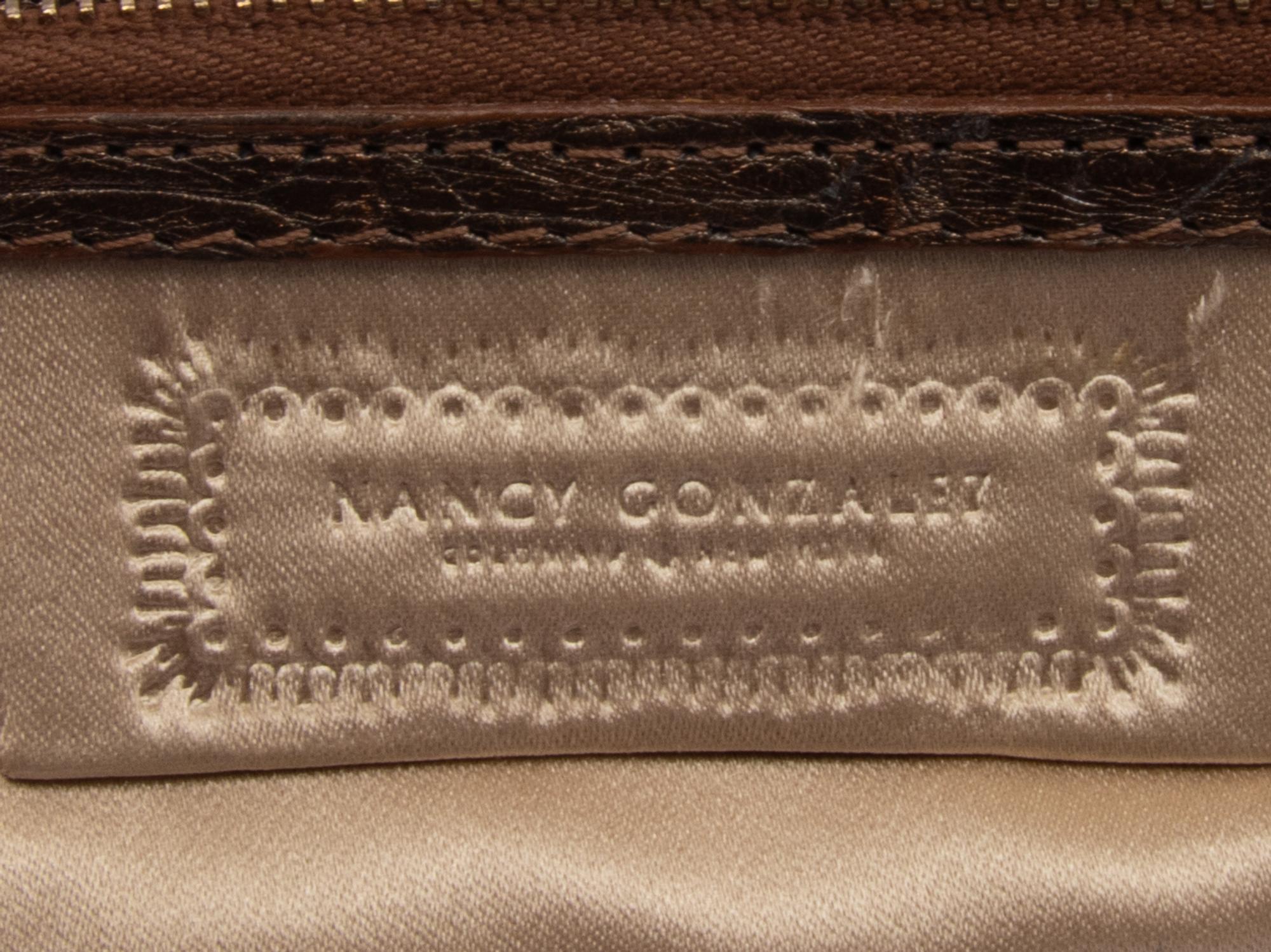 Two Nancy Gonzalez Exotic Skin Clutches