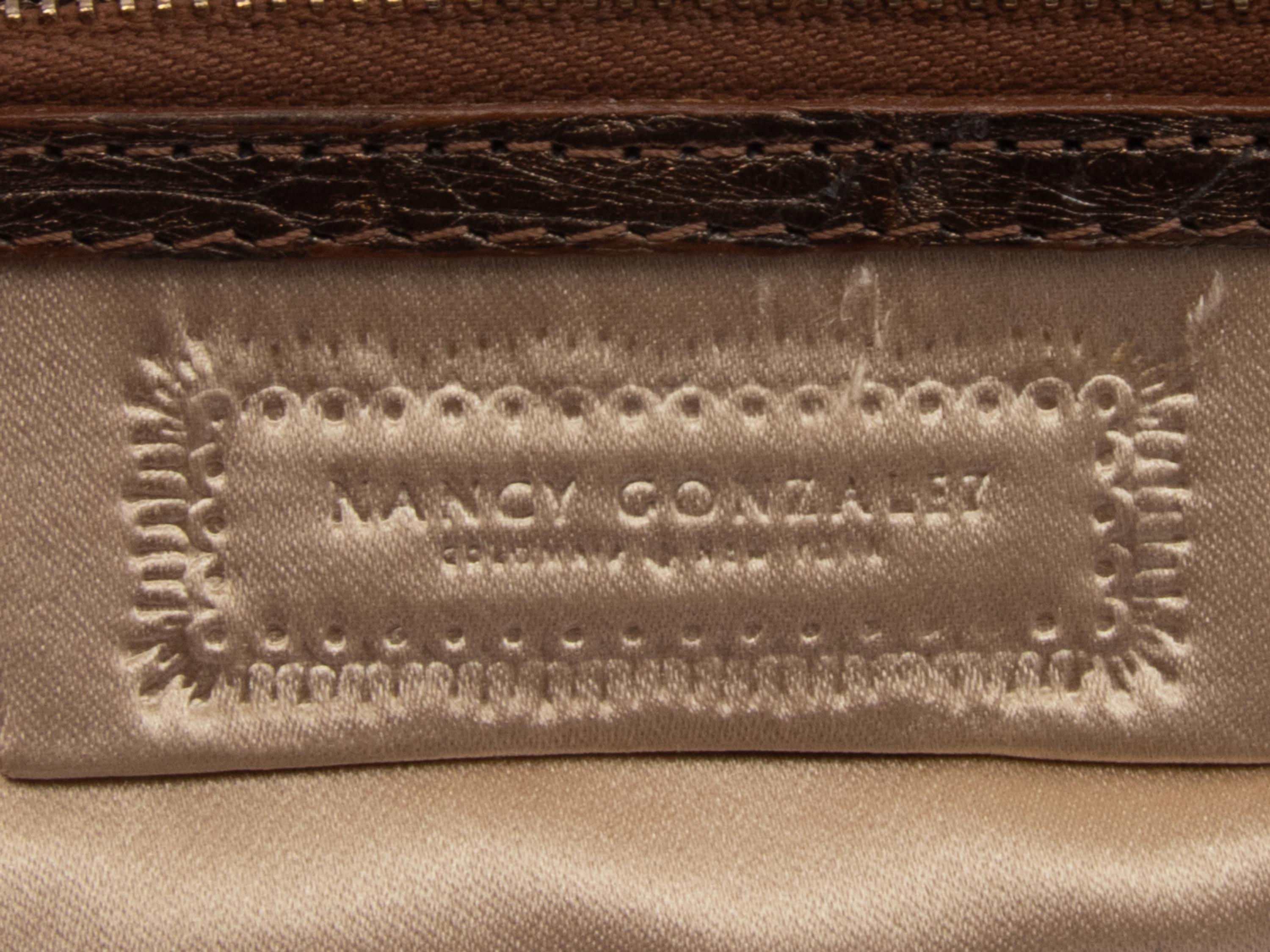 Two Nancy Gonzalez Exotic Skin Clutches
