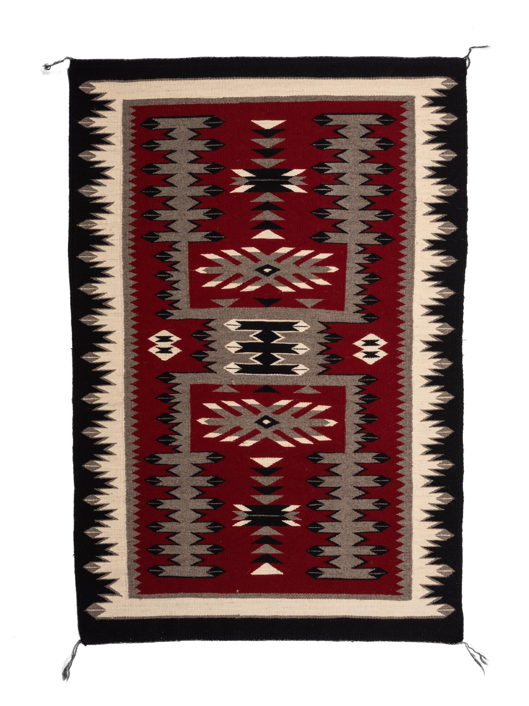 Navajo Storm Pattern Weaving / Rug