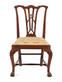 An English Walnut Side Chair