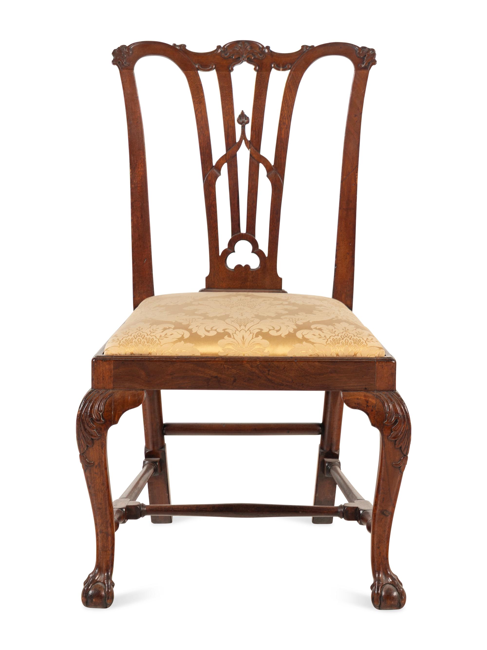 An English Walnut Side Chair