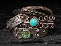 Navajo Silver Cuff Bracelets