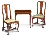 Queen Anne cherrywood balloon seat side chair boston, ma, 18th century