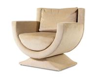 An Upholstered Lounge Chair