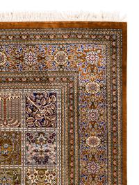 A Bakhtiari Silk Rug