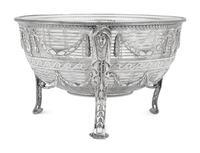 A Victorian Silver Fruit Basket