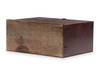 A Laing's Planetarium Orrery Model with Custom Red Painted Poplar Case