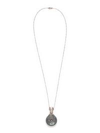 PATEK PHILIPPE, EDWARDIAN, ENAMEL AND DIAMOND PENDANT/WATCH