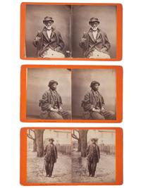 [EARLY PHOTOGRAPHY]. PALMER, J.A. (1825-1896), photographer. A group of 3 stereoviews of African American subjects, incl. intimate portraits of "An Old Settler" and "Uncle Ben Richards." Aiken, SC: ca 1870s-1880s.