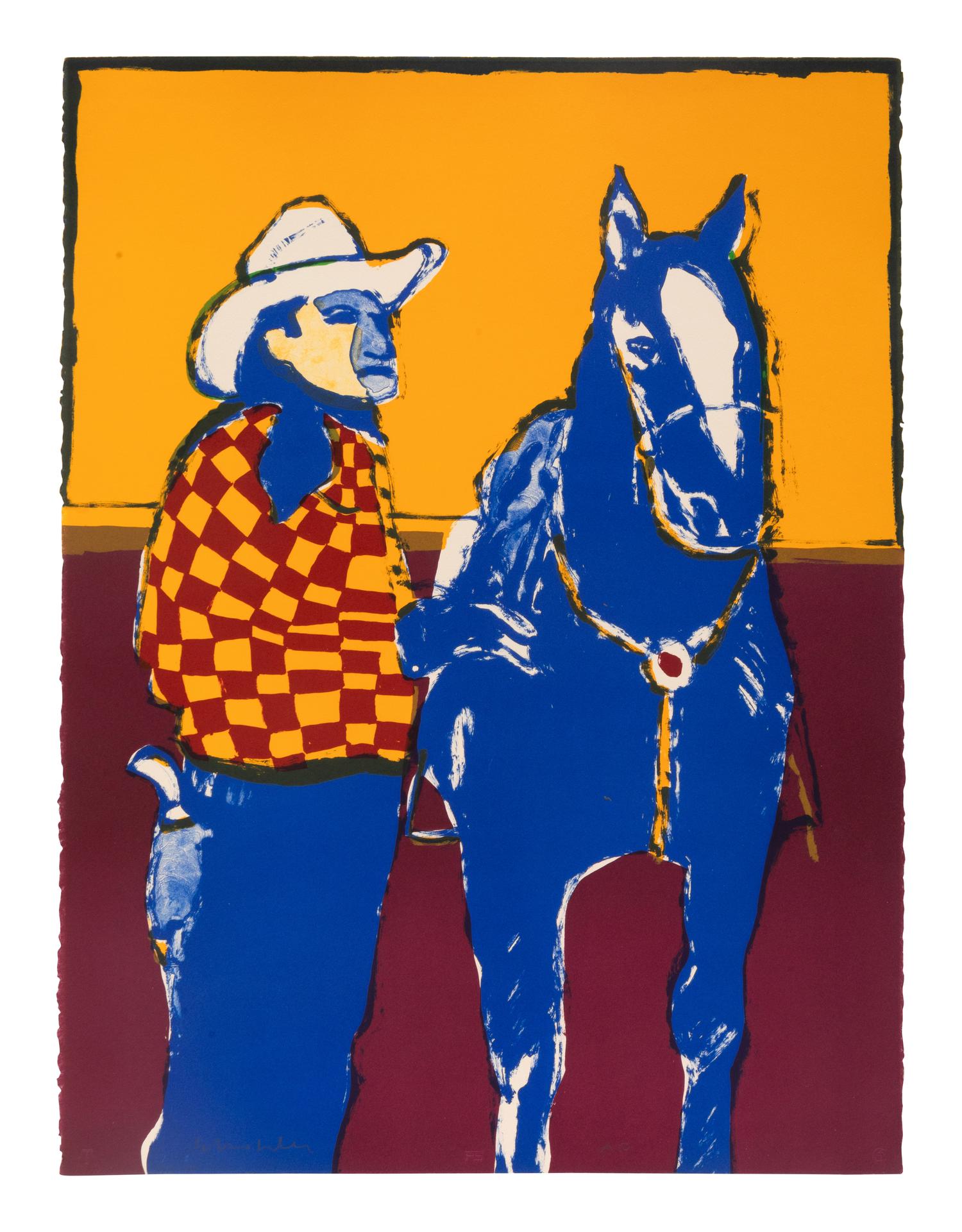 Matinee Cowboy , Artist's Proof