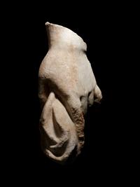 A Roman Marble Over-Lifesized Hand from a Statue
