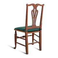 A Chippendale Rush-Seat Side Chair