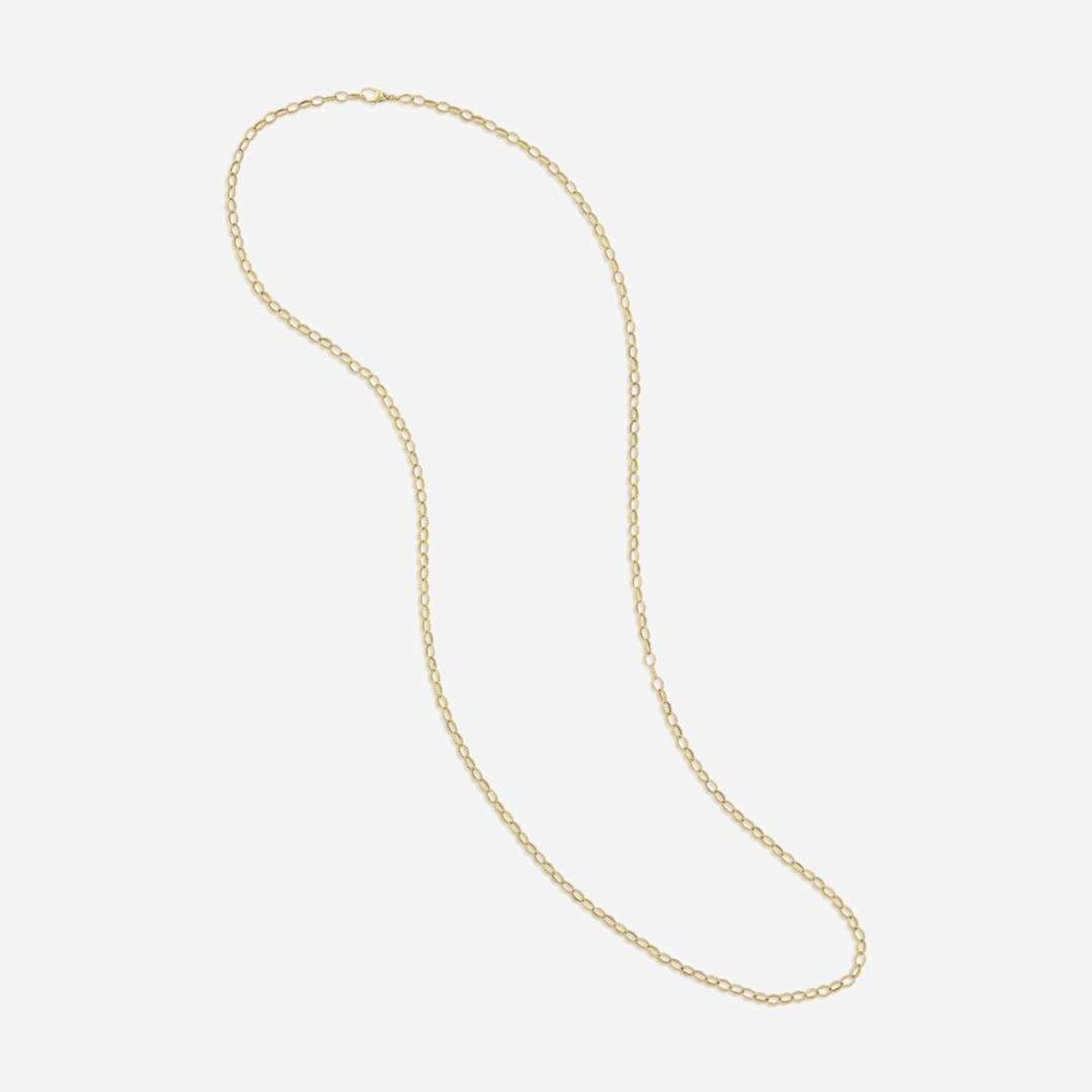 An 18K Yellow Gold Necklace by Lagos