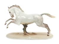 A Nymphenburg Porcelain Figure Width 15 3/8 inches. — MID TO LATE 20TH CENTURY