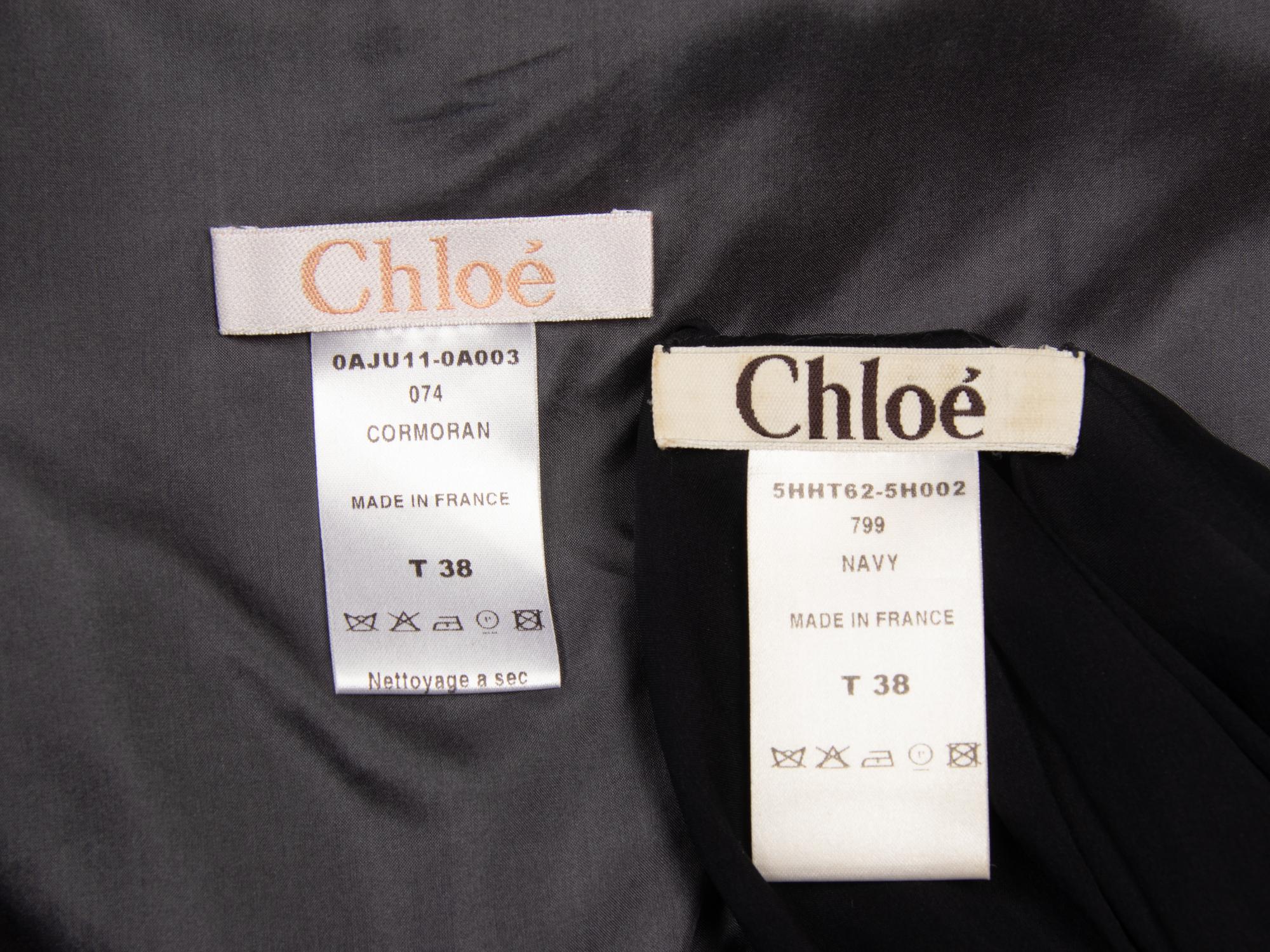 Chloé, Silk Blouse & Skirt