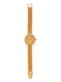 18K YELLOW GOLD WRISTWATCH