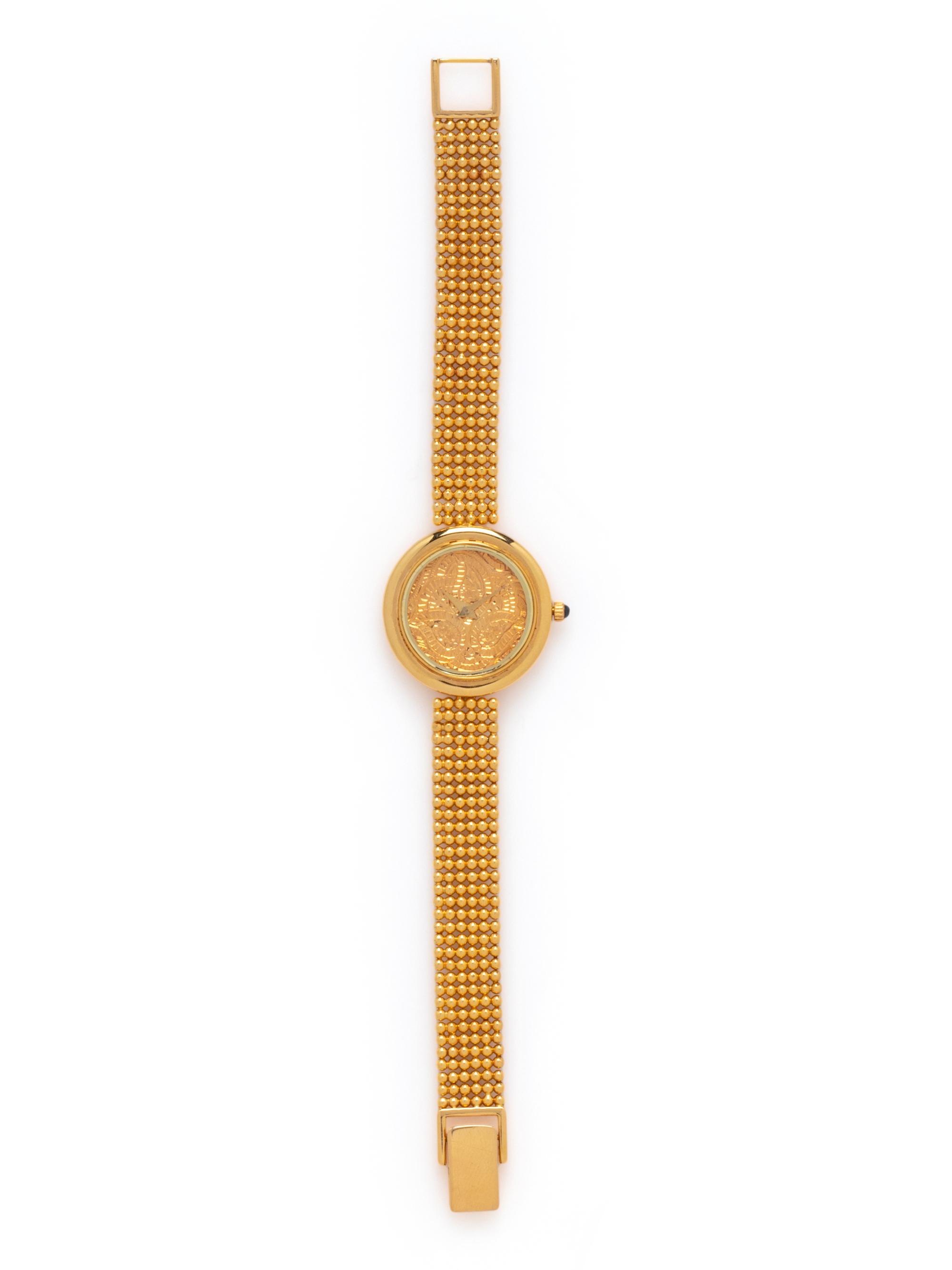 18K YELLOW GOLD WRISTWATCH