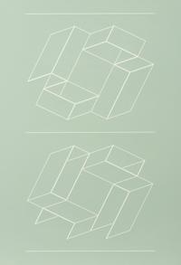 White Embossing on Gray: I-X (complete series)