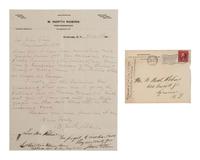 CLEM, John L. (1851-1937). Autograph note signed as brigadier general on the day of his retirement.