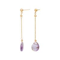 Amethyst, Ametrine, and Yellow Gold Demi Parure