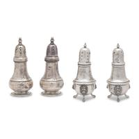 A Group of Twelve Silver Table Articles