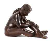 Mario Rangel Gomez, (Mexican, 20th century), Seated Woman