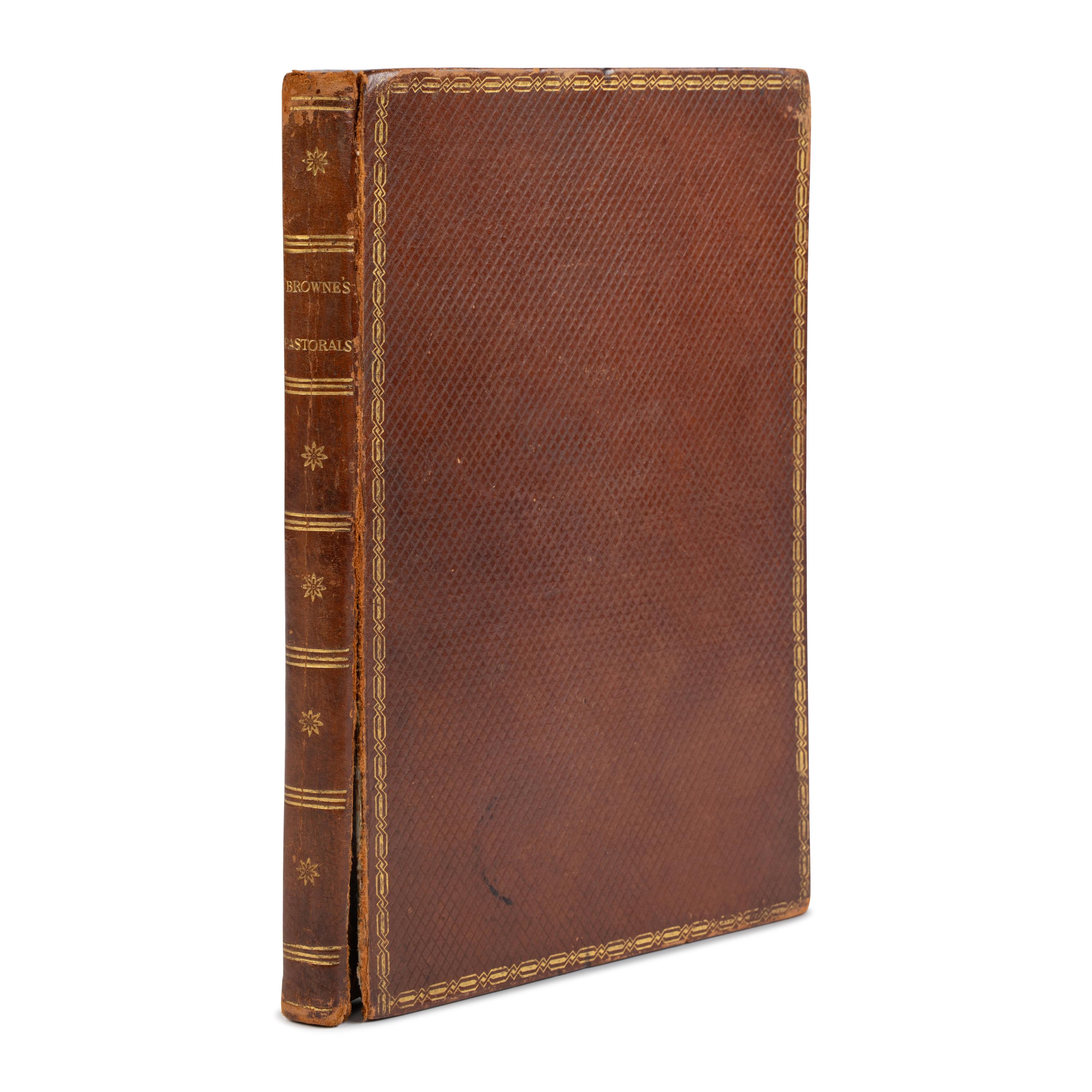 [Milton, John (1608-1674), purportedly his copy]. -- Browne, William (ca 1590-1645). Britannia's Pastorals . London: Printed for Ceo. Norton, 1613, 1616.