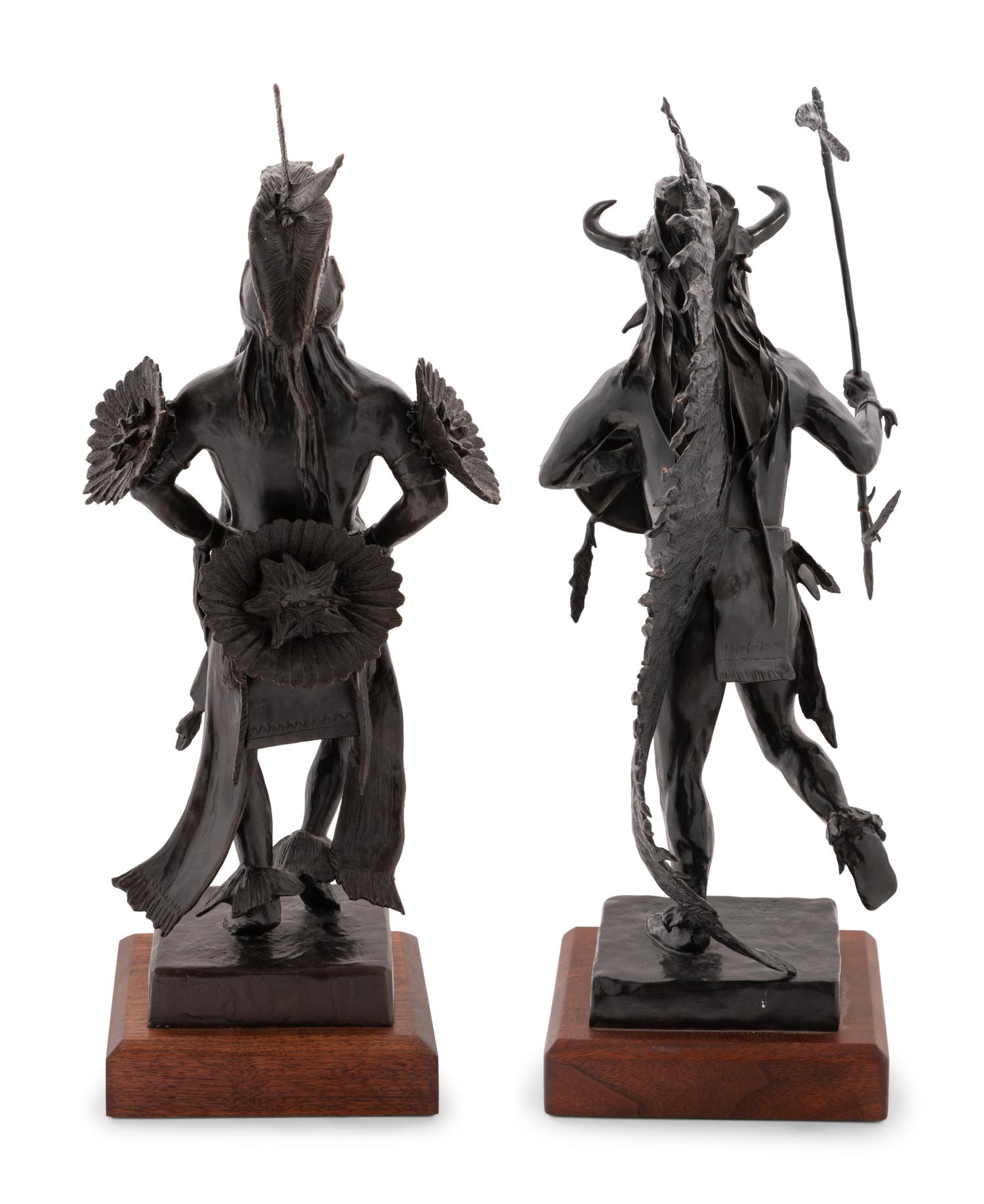Two Works: Prairie Chicken Dance , edition 2/15, 1986 and Speak and Shield Dane , edition 2/15, 1978