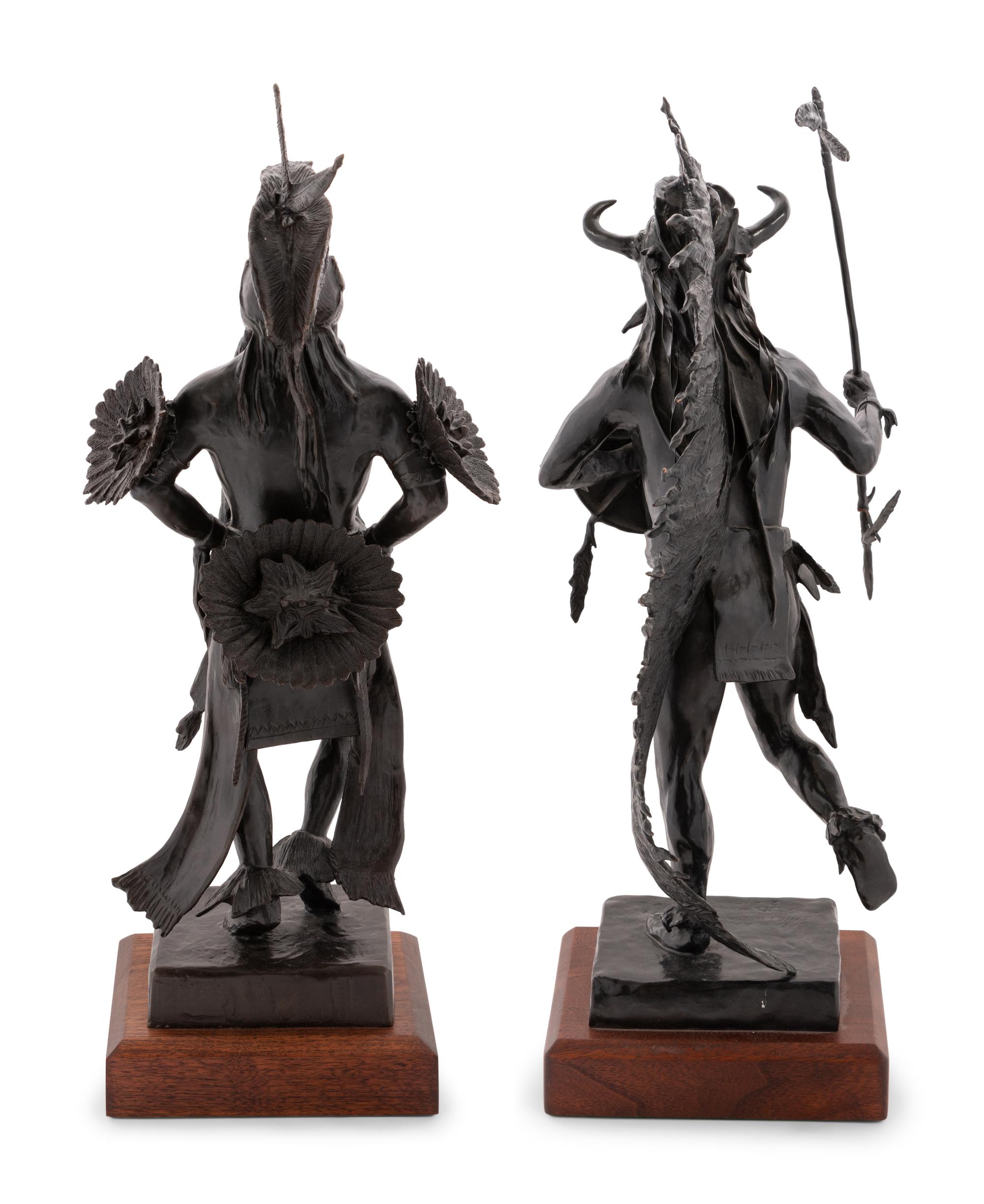 Two Works: Prairie Chicken Dance , edition 2/15, 1986 and Speak and Shield Dane , edition 2/15, 1978